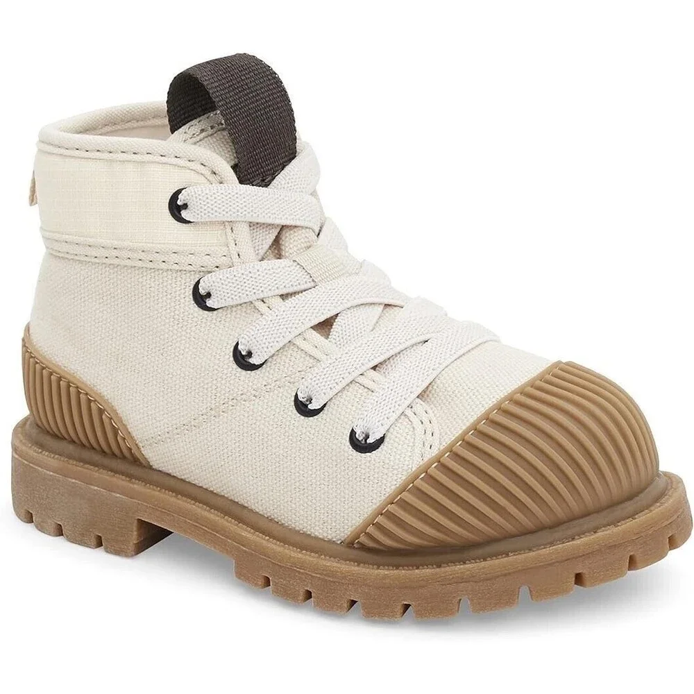 Carters Boys Kids Boot Size 7 Cisco Fashion Ivory